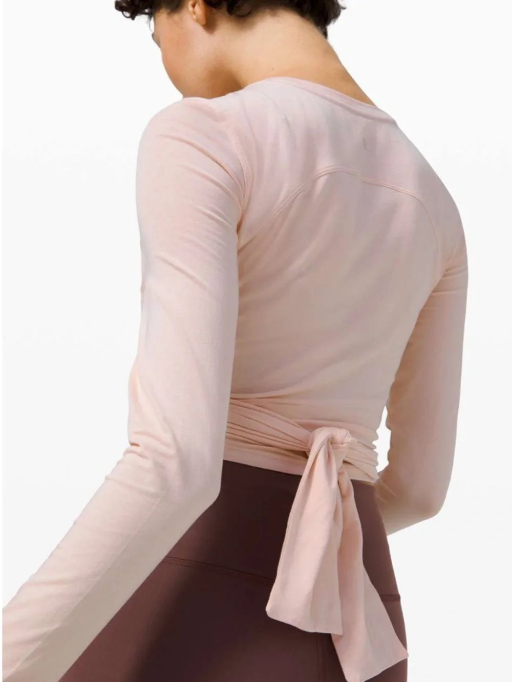 Lululemon Gather and Grow Long Sleeve Feather Pink